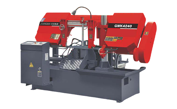 万秀GWK4240数控双柱卧式带锯床