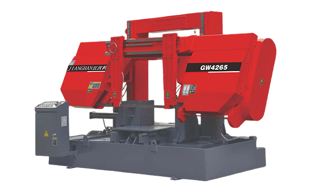 万秀GW4265双柱龙门卧式带锯床