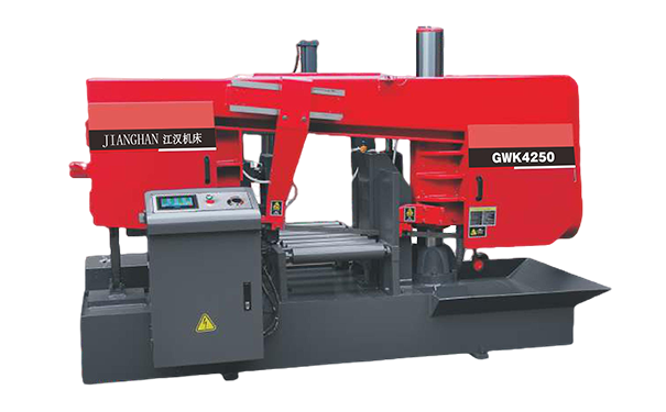 万秀GWK4250卧式带锯床（型材专切）