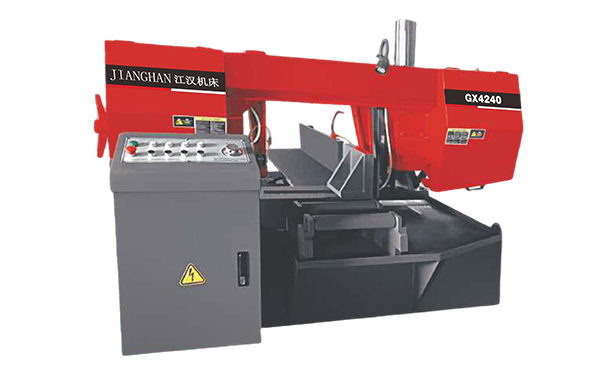 万秀GX4240旋转式带锯床