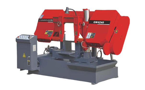 万秀GW4240双柱卧式带锯床
