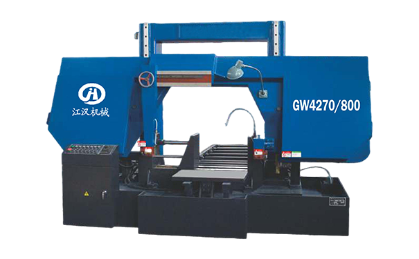 万秀GW4270/800双柱龙门卧式带锯床